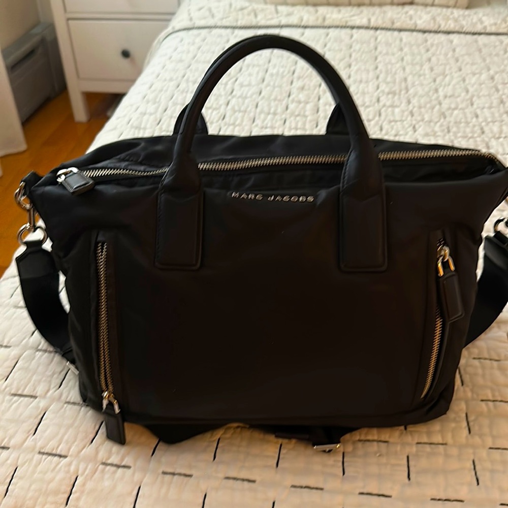 Black Marc Jacobs Bag. Can fit a 13” computer